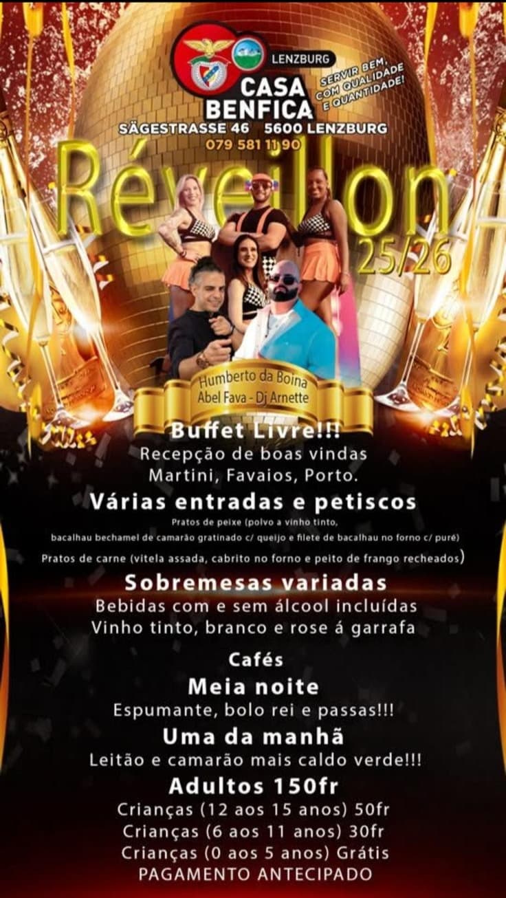 Cartaz do evento Réveillon